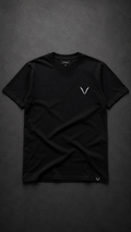VYRON Essential Black T-Shirt