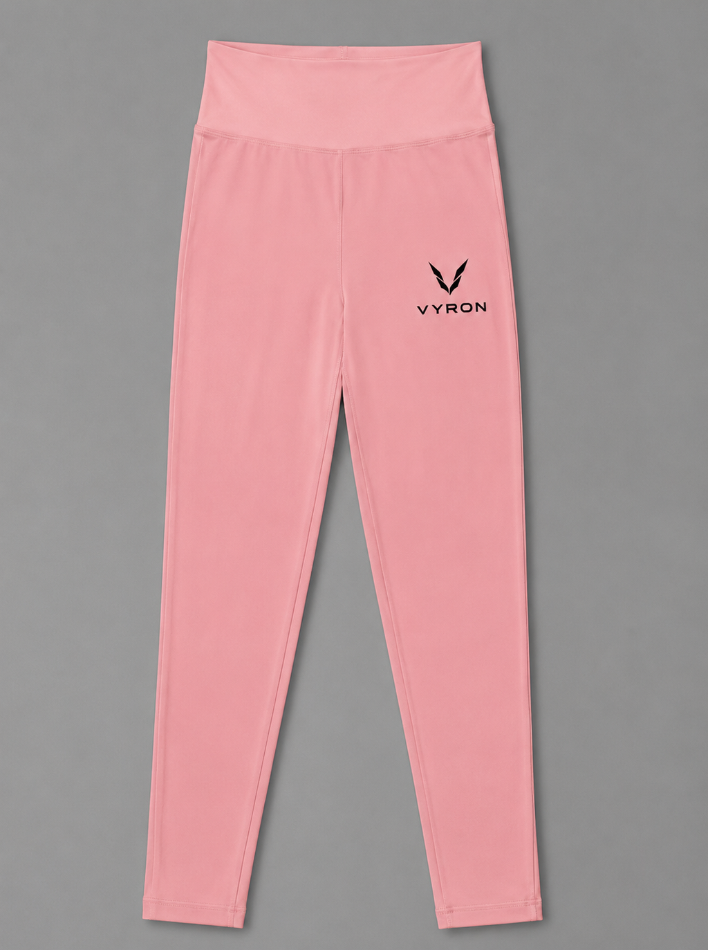 Legginsy damskie VYRON z wysokim stanem – Różowe | Premium Comfort